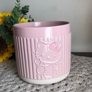 Blue Sky HELLO KITTY Pink Planter Pot